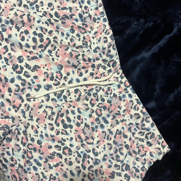 Leopard Print  Pajama Jogger Pants - Picture 3 of 6